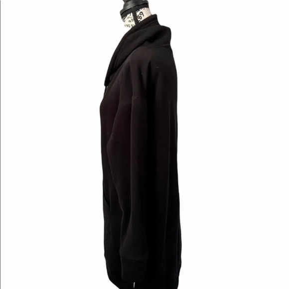 Tahari Black Long Sleeve Mock Neck Sweater Dress Women’s XS Pullover Mini Goth - Picture 4 of 12